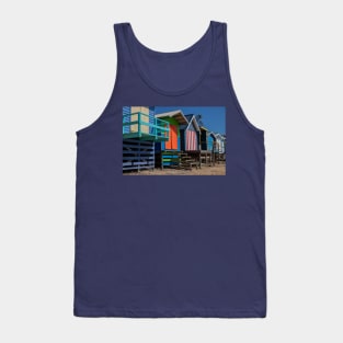 Boat sheds at Mt Martha North, Mornington Peninsula, Victoria, Australia. Tank Top